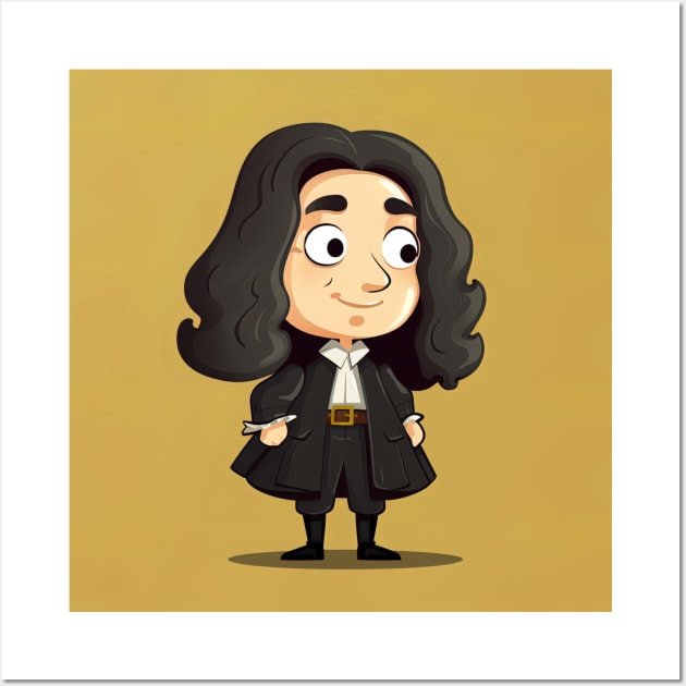 Baruch Spinoza Wall Art by ComicsFactory